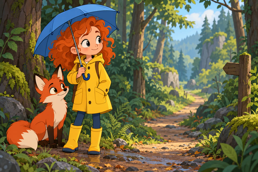 2D cartoon rendered by GPT Image 2.5, scene 1