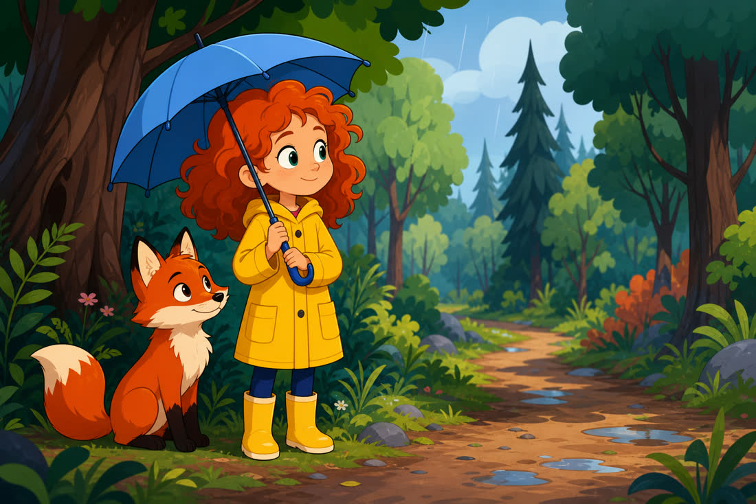 2D cartoon rendered by GPT Image 2, scene 1