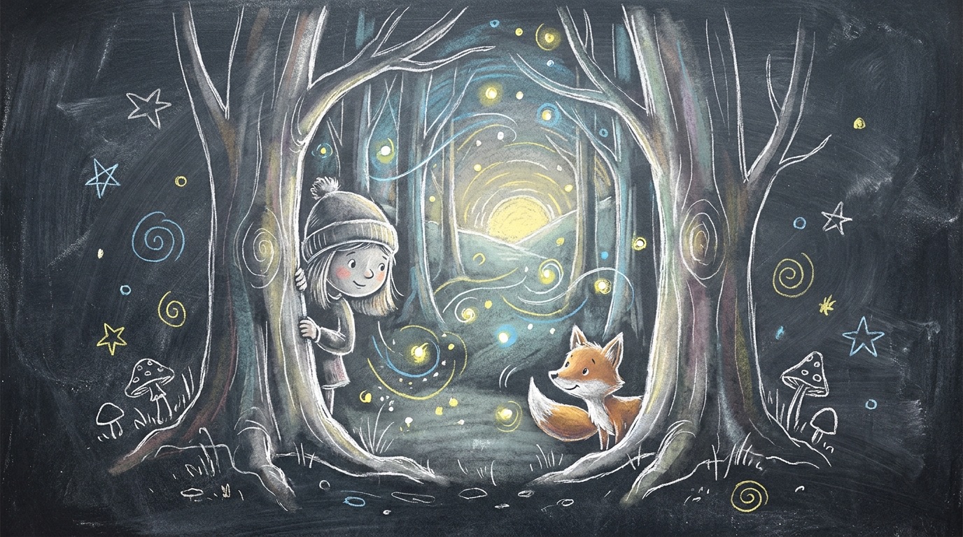 Chalkboard drawing