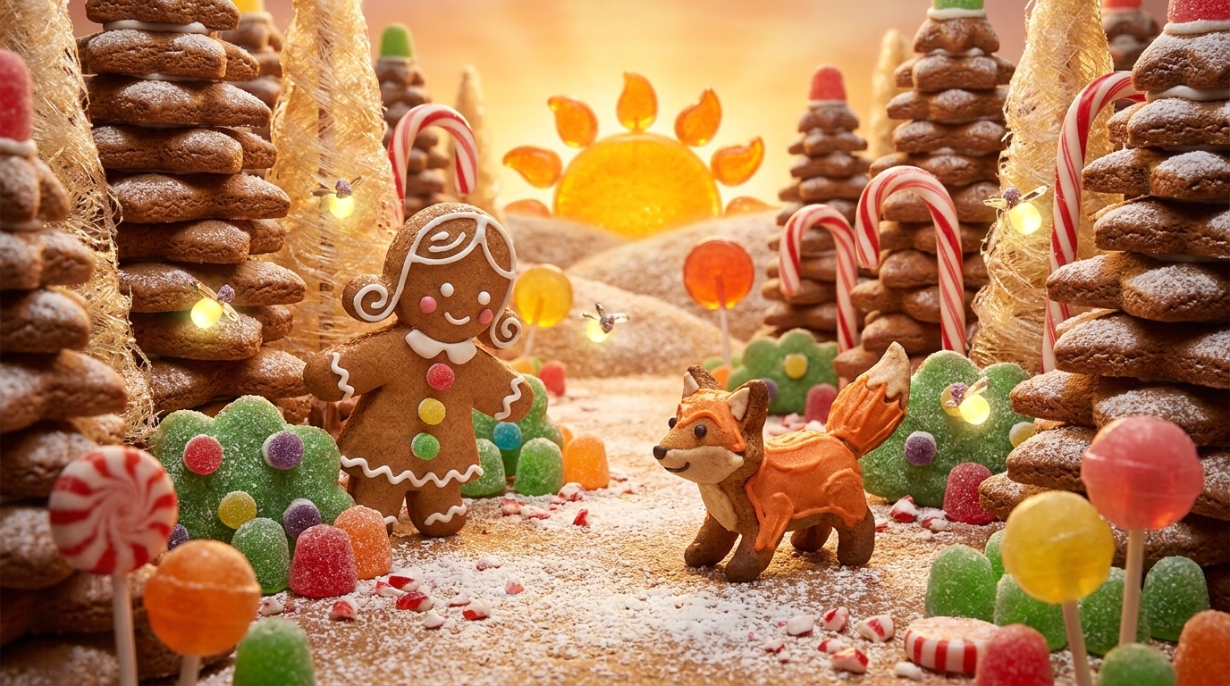 Gingerbread & candy