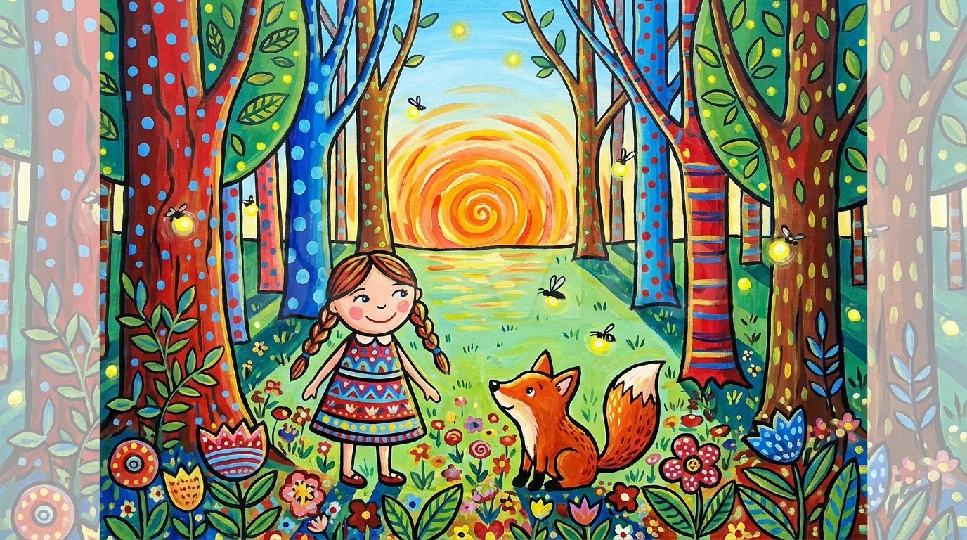 Naive acrylic