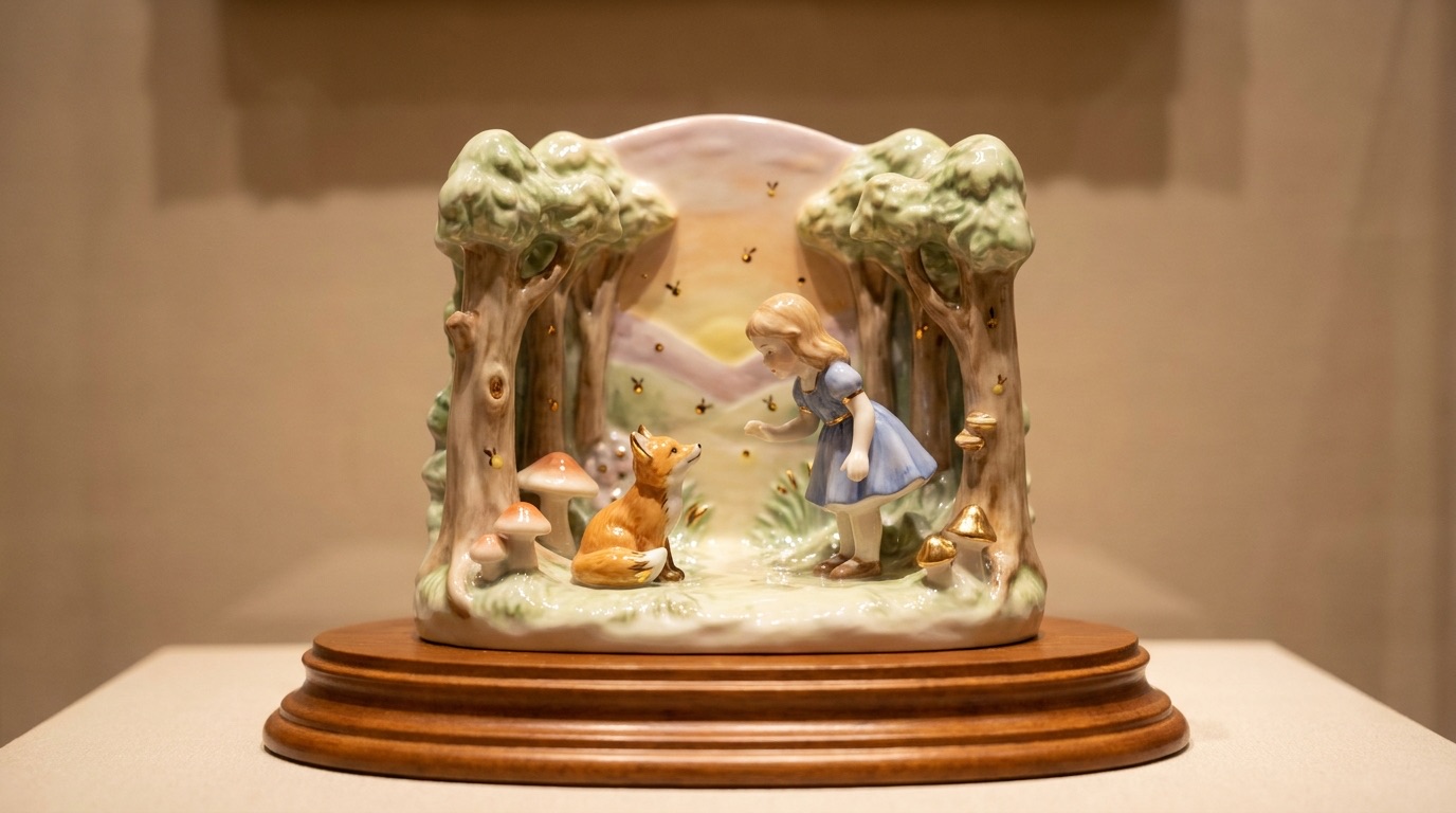 Porcelain figurine