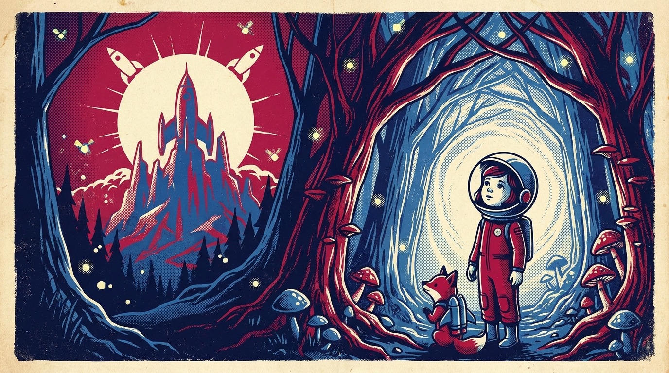 Space-era poster