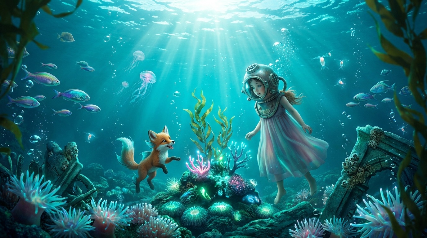 Underwater glow