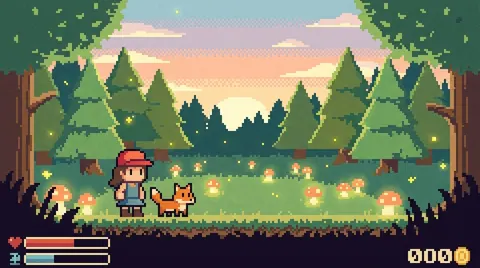 8-bit retro
