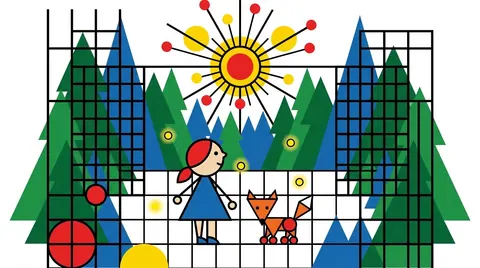 Bauhaus shapes