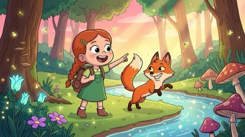 2D cartoon