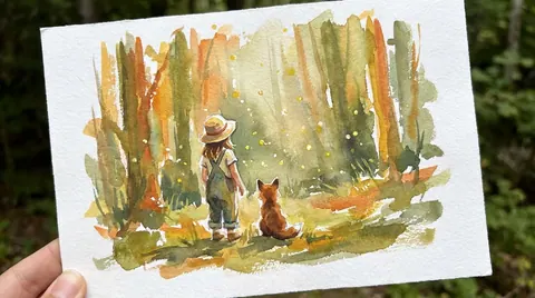 Plein-air sketch
