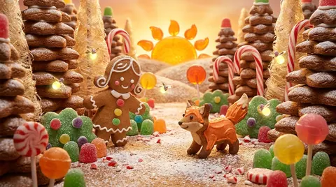 Gingerbread & candy