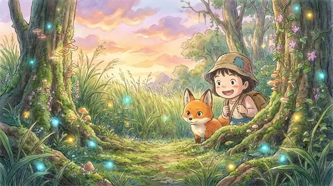 Hand-painted anime film
