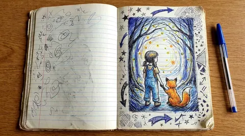 Notebook doodle
