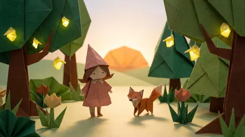 Origami folds