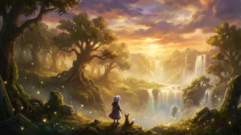 Romantic landscape