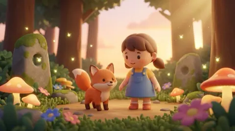 Soft 3D render