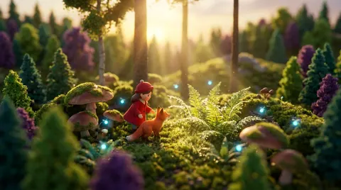Tilt-shift miniature