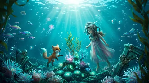 Underwater glow